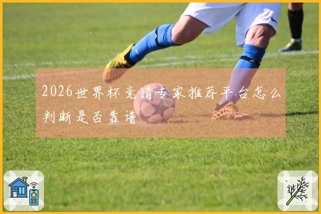 2026世界杯竞猜专家推荐平台怎么判断是否靠谱